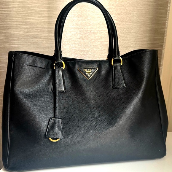 PRADA Lux Saffiano Leather Tote - Picture 1 of 12